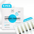 Name Skin Care Korean Carboxy CO2 Therapy Face & Neck Mask Set of 5 - Hydrating Anti-Aging Treatment