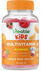 Lifeable Kids Multivitamin Gummy – Vegetarian, GMO Free – with Vitamins A, C, D, E, B6, B12, Zinc, Biotin, Folic Acid,