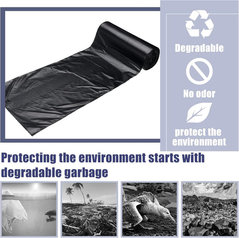90 Pieces Portable Toilet Bags, 8 Gallon Heavy Duty Disposable Replacement Bags for Camping Boating Outdoors