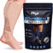 Calf Compression Sleeves for Men and Women - (1 Pair) Footless Support for Varicose Vein, Nursing, Pregnancy, Running