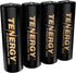 Tenergy Premium PRO Rechargeable AA Batteries, 4 Pack, High Capacity 2800mAh NiMH