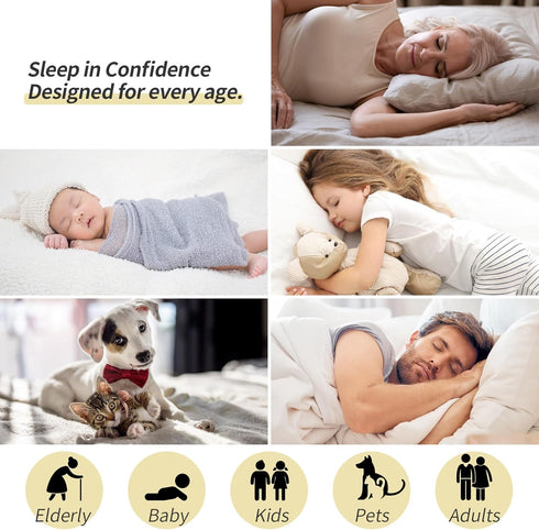 CoolShields Waterproof Bed Pads, 34'' x 52'' (3 Pack), Washable Reusable Mattress Protector for Kids, Adults, Pets