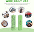 Rechargeable AA Batteries for Solar Lights, 600mAh 1.2V, 12PCS AA Rechargeable Batteries