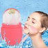 Facial Skincare Ice Roller Mold, Ice Roller for Face and Eye, Beauty Cube for Skin Brightening, Pink Set