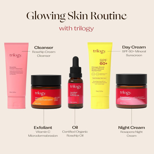 Trilogy SPF 60+ Omega-Boost Sunscreen - Natural Broad Spectrum Protection for Daily Use, 2.5 fl oz