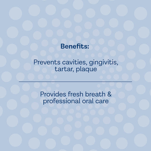 Pack 3 PRO-SYS Mint Fluoride Toothpaste Gel, ADA Approved, Prevents Cavities, Gingivitis, and Plaque
