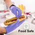 FifthPulse Biodegradable Disposable Nitrile Gloves, 150 Count Green Food Safe Cooking Gloves, Powder and Latex Free