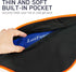 LotFancy Gel Ice Pack for Back Injuries, 2pcs Hot Cold Packs with Wrap for Lower Back, Belly, Waist, Hip Pain Relief