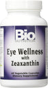 Bio Nutrition Eye Wellness 60 Vegetarian Capsules | Supports Eye and Vision Health | Zeaxanthin, Vitamin A & Zinc