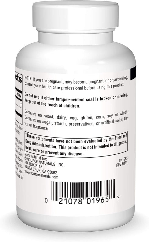 Source Naturals Grape Seed Extract 100 mg, Protects & Supports Healthy Aging Brain* - 60 Capsules