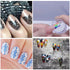 Nail Art Stamper, Clear Silicone Stamping Jelly with Scraper, Transparent Body, DIY Nail Decor, Home Manicure Tool