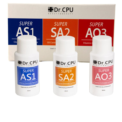 Skincare Face Serum Aqua Peel Concentrated Solution 30ml, Aqua Facial Serum AS1 SA2 AO3 One Set Elitzia ETCCS123T (3
