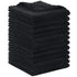 SUNLAND Microfiber Face Cloth, Reusable Makeup Remover Facial Cleansing Towel, 12 Pack Black