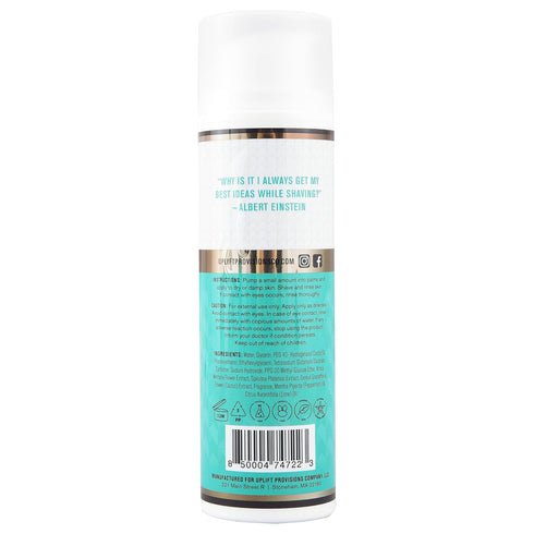 Uplift Provisions Clear Shaving Gel for Men & Women, 5 oz, Infused with Plant Extracts for Smooth Shave
