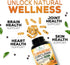 Turmeric Curcumin Supplement with BioPerine 95% Curcuminoids 2600mg, Best Natural Vegan Joint Support, 120 Capsules