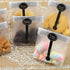 Cookie Bags for Packaging, Searik Translucent Plastic Cellophane Treat Bags for Bakery, Gift Giving, with Stickers and