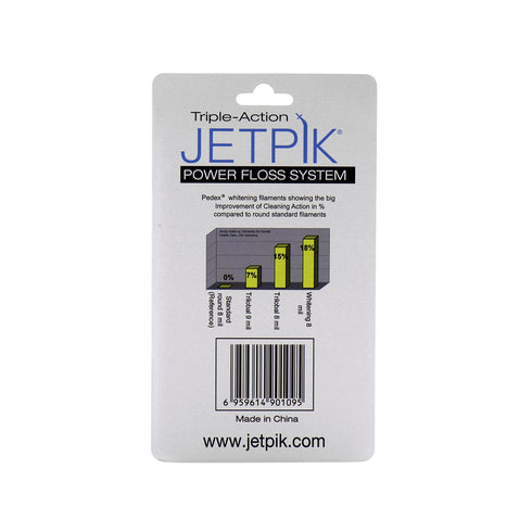 JETPIK Whitening Sonic Toothbrush Tip, 2-pack
