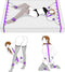 Neazia Sex Toys BDSM Bondage Restraints, 2 in 1 Under Bed Restraints Sex