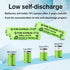 Lombaour 1.2v 300mAh Light(10 Packs) NIMH AAA Long Life Low Self Discharge Batteries,Triple A Rechargeable Pre-Charged