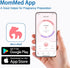MOMMED 99% 6 Packed,Accurate Pregnancy Test Sticks - HCG Midstream Tests, HCG Test Strips Detection Over Accuracy, Home