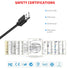 MEROM Charger for Meridian Grooming Electric Shaver Trimmer, Replacement Charging Cable Compatible with Power Cord