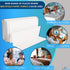 1InTheOffice Multifold Paper Towels (4 Pack) - 1-Ply Paper Hand Towels for Bathroom, 250 Towels/Pack, 9" x 9.45"