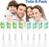 HX6063/65, 2 Hx9023/65 Aoremon Replacement Heads for Sonicare Philips Toothbrush: Compatible with Sonicare DiamondClean