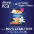 Always Maxi Pads Size 4, Overnight Absorbency, Unscented, 33 Count