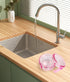 No Leak & Non-Slip Partial Denture Case, Retainer Bath Box with Strainer Basket and Brush, Dishwasher Safe