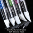 Maitys 10 Pieces Dual Tipped Silicone Nail Tools, Nail Sculpture Pen Brushes for DIY Manicure, Home Salon Kit