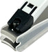 Kai Nail Clippers Type 001S White Stainless Steel Fingernail Toenail Clipper with File & Catcher, Made in Japan