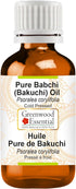 Pure Babchi (Bakuchi) Oil (Psoralea corylifolia) Cold Pressed 50ml (1.69 oz) - 100% Natural Essential Oil