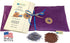 KOYA Naturals Soft Velvet Flax Seed Pillow with Lavender - Microwavable Heating Pad for Neck, Muscle, Joint Pain