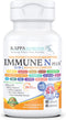 NAC 600mg, Quercetin 1,000mg, Vitamin C 500mg, 90 Capsules, Immune N Plus 15 in 1 Supplement