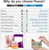 Poesie Travel Laundry Detergent Sheets, 120 Sheets, Liquidless Clothes Washing Strips, Fresh Linen Scent