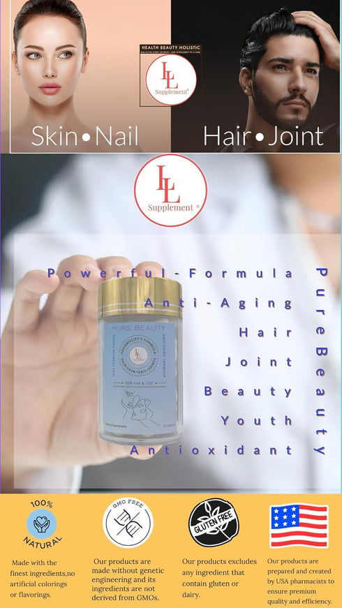 Pharmacist-Formulated Pure Beauty - 60 Capsules