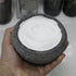 Shaving Soap & Cream Bowl for Men, Natural Granite Stone - Keeps Warm Better, Easier to Lather