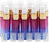 14Pcs 10ml Rose Blue Gradient Color Spray Bottles, Glass Vials for Perfume, Refillable Makeup Travel Fine Mist Sprayer