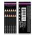 SHANY Dreamy Dozen Matte Lip Liner Set, Vegan Long-Lasting Professional Velvet Pencils, Pack of 12