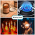 Electric Plasma Arc Candle Lighter USB Long Stick Windproof Flameless Rechargeable Battery Safety Lock for Camping BBQs
