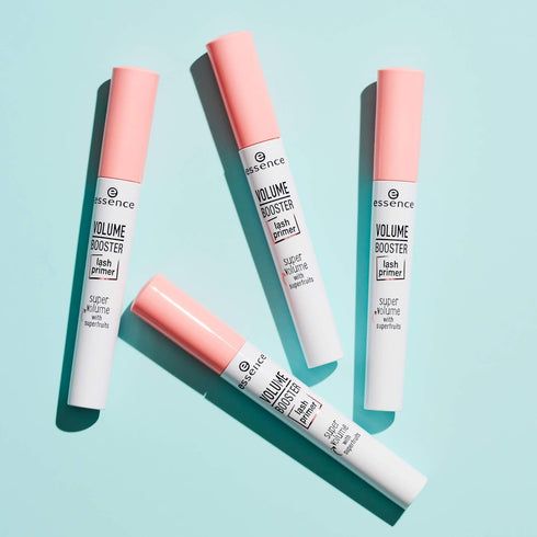 essence Volume Booster Lash Primer Mascara - White Conditioning Primer with Mango Butter & Acai Oil, Vegan
