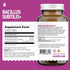 Bacillus Subtilis Probiotic — High Potency Strain with Prebiotic for Daily Gut Health, 90 Vegetarian Capsules, 6