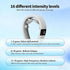 lewomo Smart Heated Neck Massager, Wireless Mini Electric Cervical Massage Device for Neck Pain Relief & Muscle
