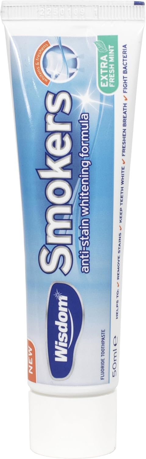 Smokers Anti-Stain Whitening Toothpaste - 50ml