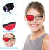 8 Pieces Silk Eye Patch, Soft Eye Patch Single Eye Patch for Adults Kids Glasses