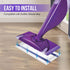 YHOVID (120) Mopping Pad Refill for Wet Jet Mop, Disposable Multi Surface Wetjet Hardwood Floor Cleaner Spray Mop Pads