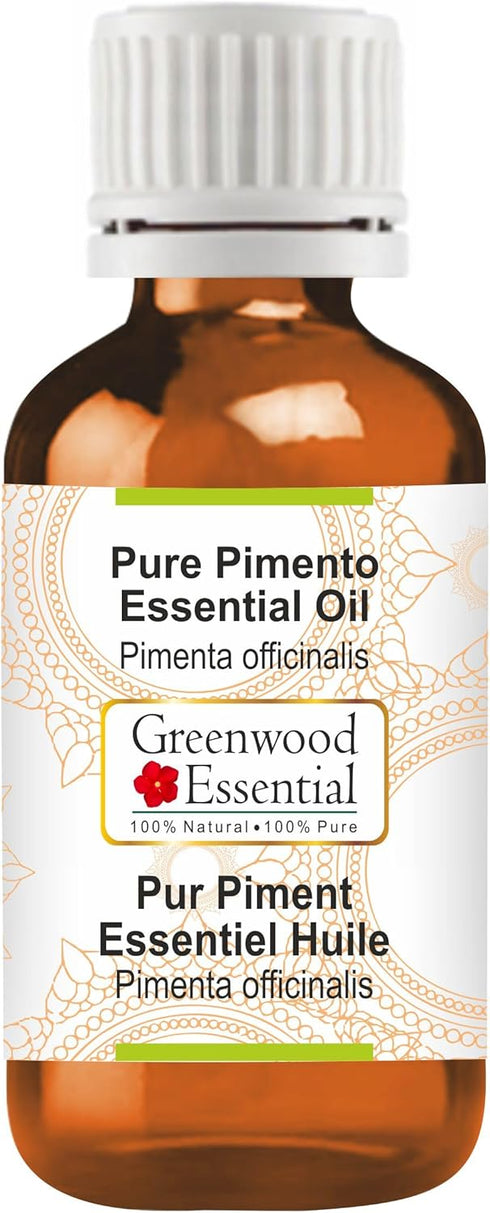 Pure Pimento Essential Oil (Pimenta officinalis) Steam Distilled 15ml (0.50 oz)