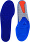 Spenco Gel Comfort Shoe Insole, Cushioning and Support, Blue, Women's 9-10.5 / Men's 8-9.5