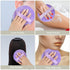 Large Size Powder Puff, 5 Inches Ultra Soft Velour Round Makeup Sponge Applicator for Face Cleaning