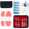 Dental Oral Practice Kit - 25 Pcs Set with 4 Soft Silicone Oral Pads for Dentist Practice & Assistant Student Training